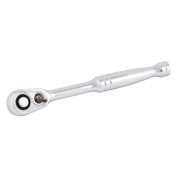 Titan Tools® - 1/4" Drive 5-5/8" Length Quick Release Head Flat Metal Grip Ratchet