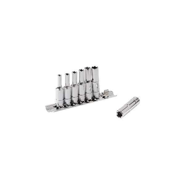 Titan Tools® - 1/4" Drive External Torx Deep Socket Set 7 Pieces