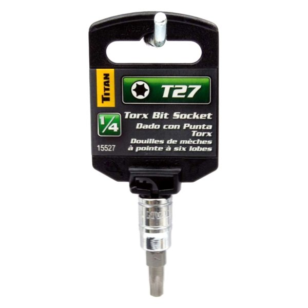 Titan Tools® - 1/4" Drive T27 Torx Bit Socket