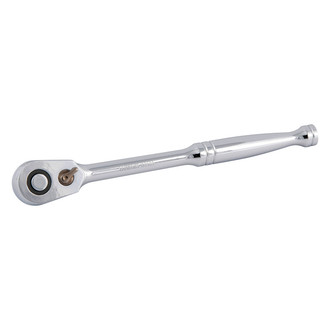 Titan Tools® 68101 - 3/8" Drive 7-3/4" Length Quick Release Head Flat Metal Grip Ratchet