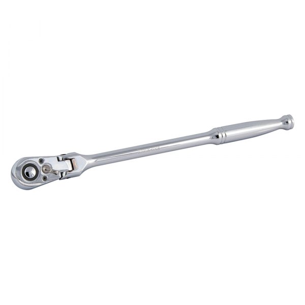Titan Tools® - 3/8" Drive 7-3/4" Length Flexible Head Flat Metal Grip Ratchet