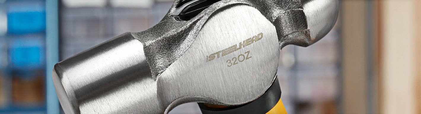Details about   Striker Ball Pein 48 Oz Hammer with Fiber Core Handle 69040 