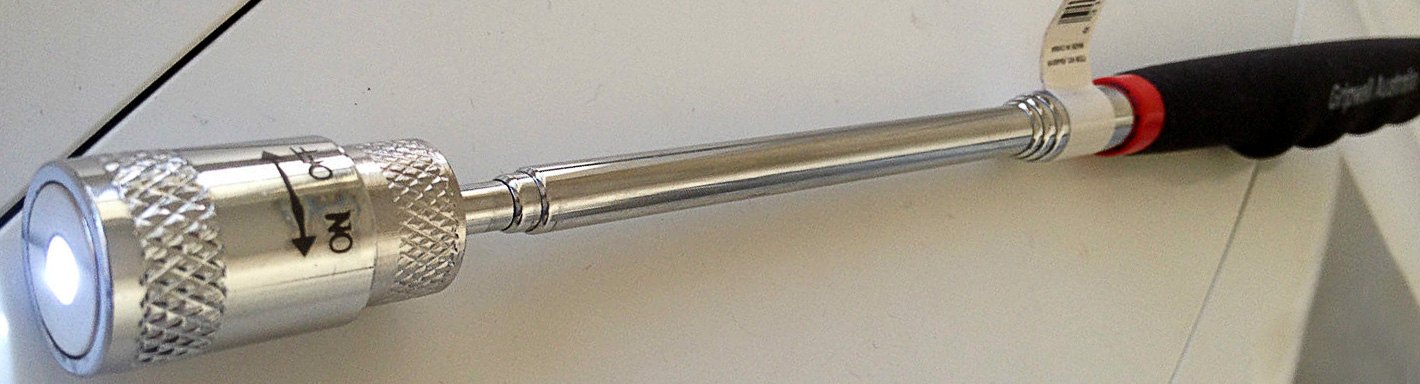 Precision Telescopic Magnetic Retrieval Pen Pick-Up Tool - Max Lift