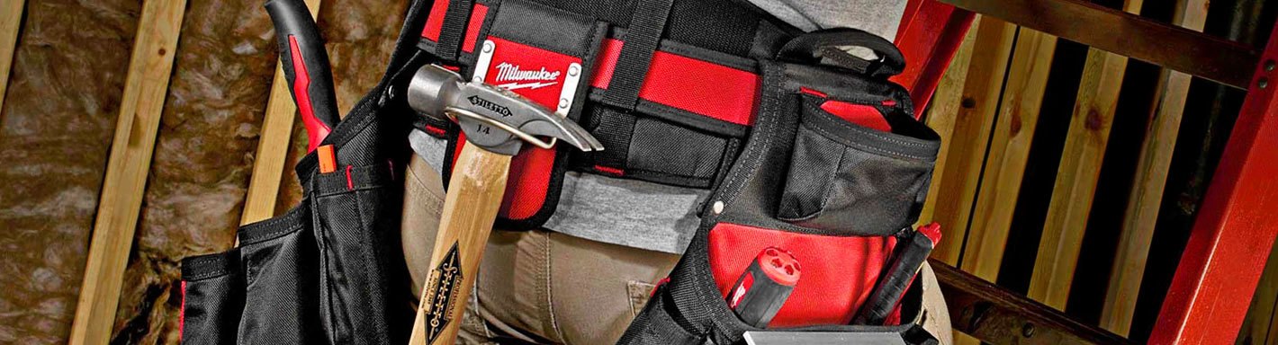 Tool Belts  For Electricians & Carpenters, Leather Pouches