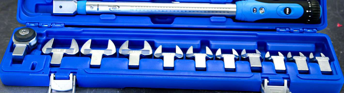 Torque Wrench Heads Interchangeable Adjustable Ratchet Open End 