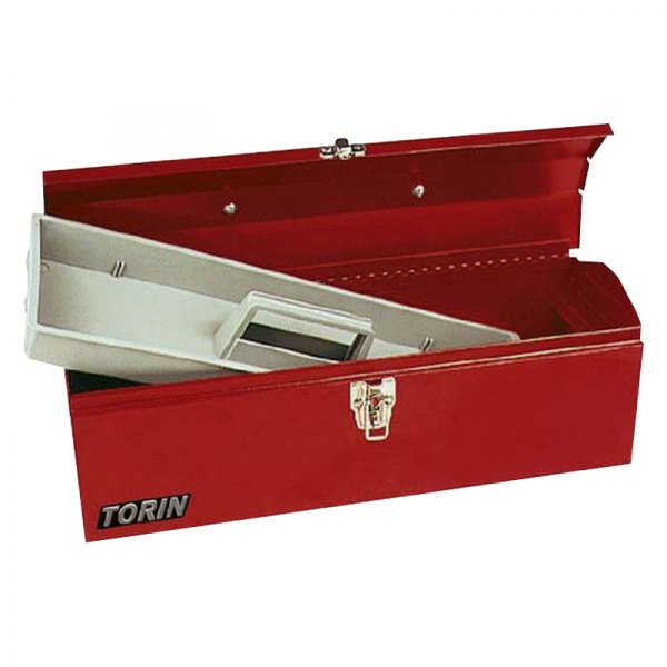 Torin® - Steel Portable Tool Box (19" W x 6" D x 7" H)