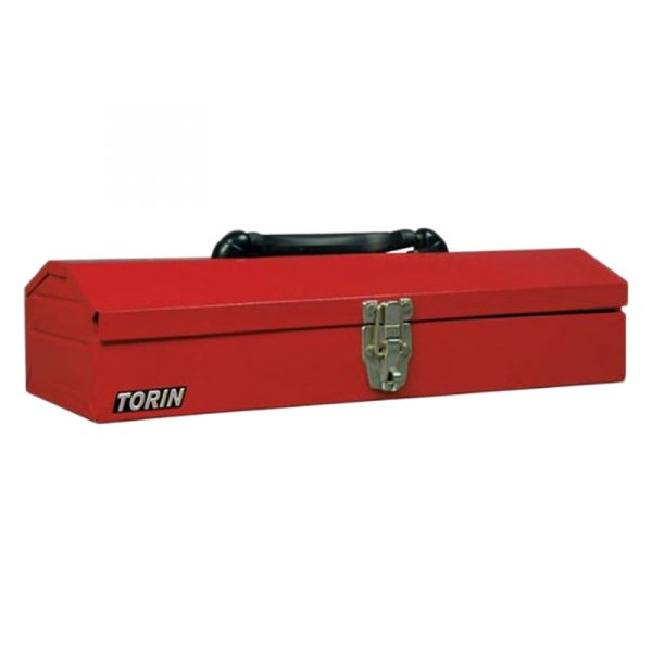 Torin® - Steel Portable Tool Box (16" W x 6" D x 4" H)
