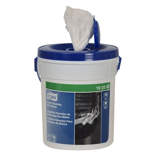 Tork® - 4 Pieces 58 Sheets White Hand Cleaning Wet Wipe Bucket Pack