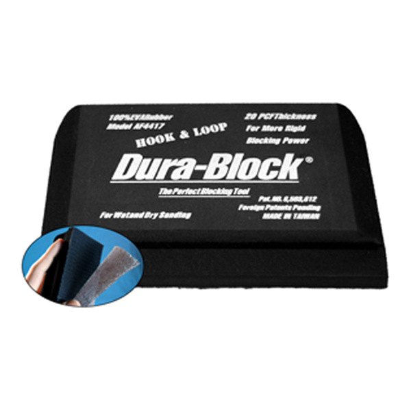 Dura-Block® - 5-1/2" x 2-3/4" Hook-and-Loop Sanding Block