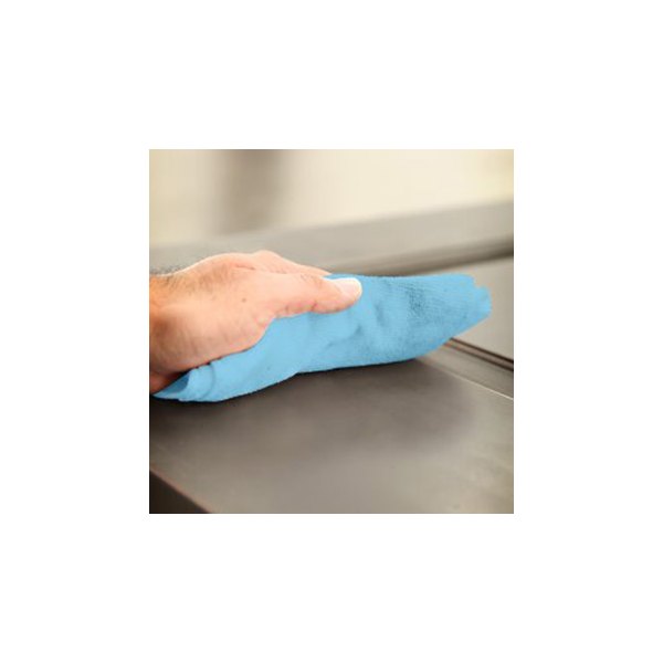 Trimaco® - Supertuff™ 24 Pieces Blue Microfiber Absorbent Microfiber Absorbent Towels