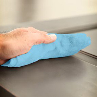 Trimaco® - Supertuff™ 24 Pieces Blue Microfiber Absorbent Microfiber Absorbent Towels