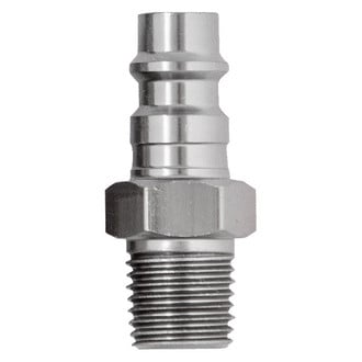 Tru-Flate® - Hi Flow™ H-Style 1/4" NPT Quick Coupler Plug