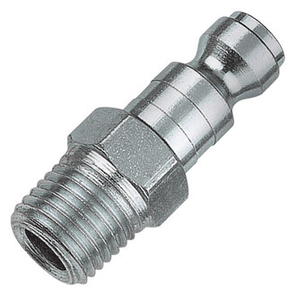 Tru-Flate® - Tru-Flate Design™ T-Style 1/4" (M) NPT x 3/8" Quick Coupler Plug