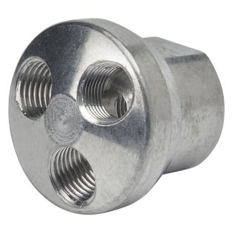 Tru-Flate® - 1/4" (F) NPT Three Way Airline Manifold