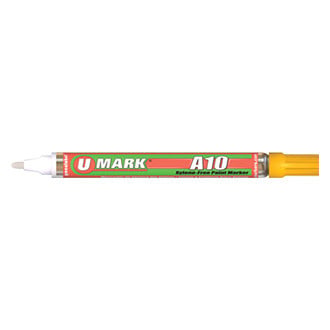 U-Mark® - A10™ 1/16" and 5/32" Yellow Xylene Free Paint Marker