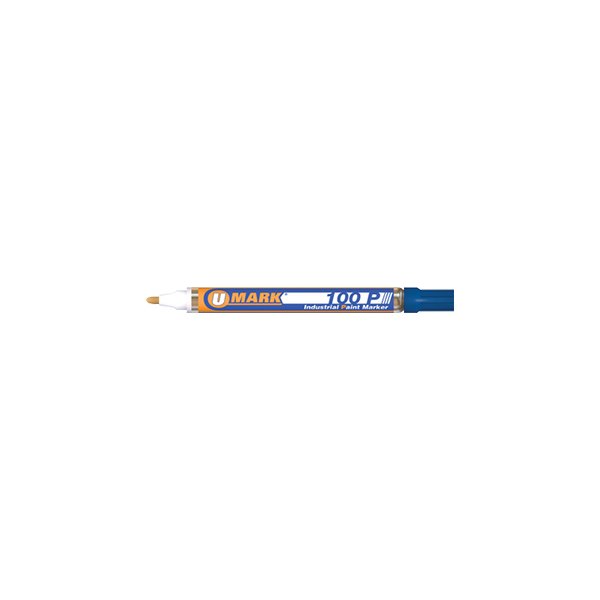U-Mark® - 100P™ 5/64" Blue Industrial Paint Marker
