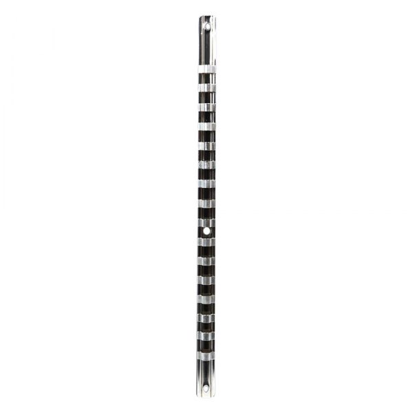 Ullman® - 3/8" Drive 17" 14-Slot Socket Rail with Clips
