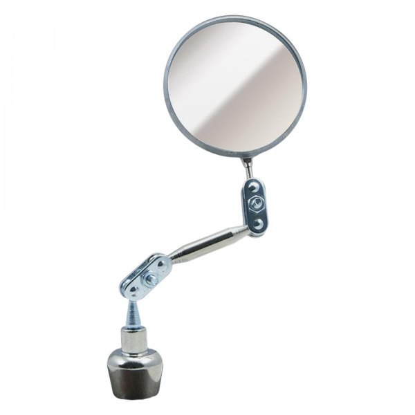 Ullman® - 7-1/8" 2-1/4" Round Inspection Mirror with Magnetic Base