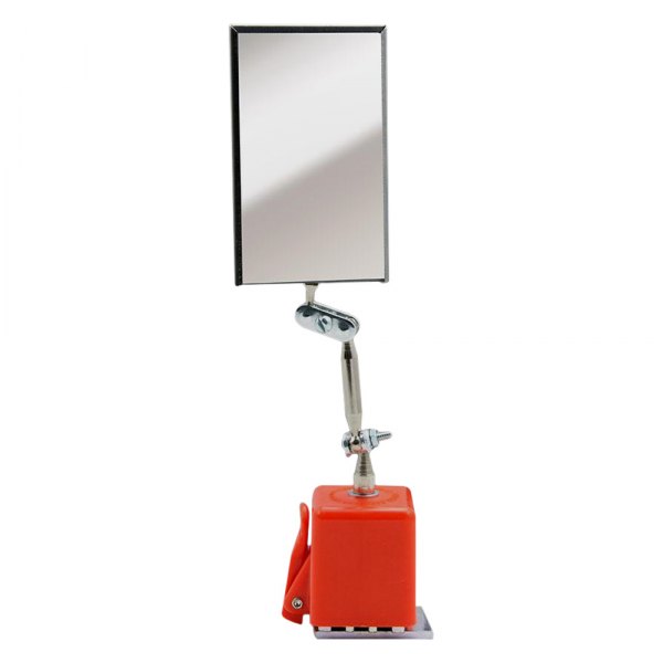 Ullman® - 9-3/8" 2-1/8" x 3-1/2" Rectangular Inspection Mirror with Magnetic Base