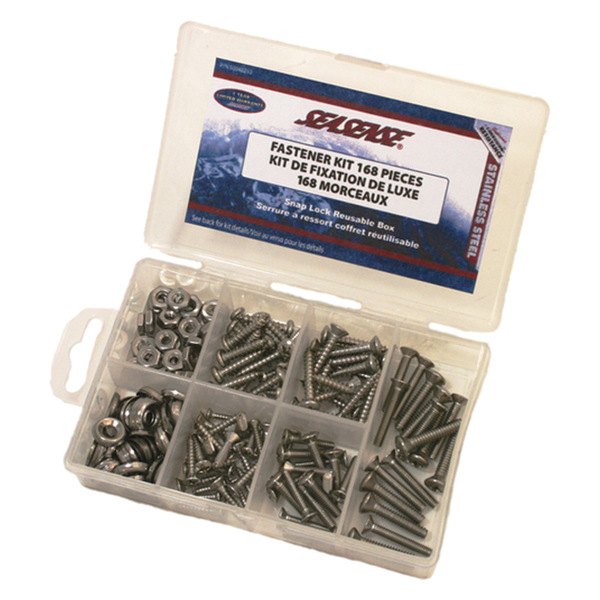 SeaSense® - Stainless Steel Deluxe Fastener Kit (168 Pieces)