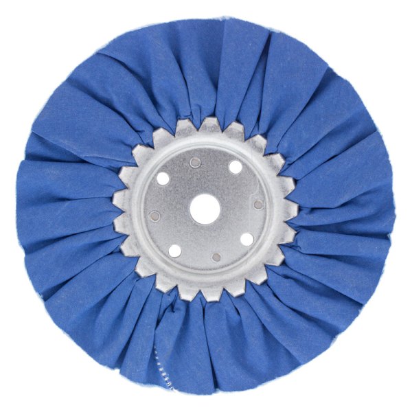United Pacific® - 8" Blue 16-Ply Treated Airway Buffing Wheel