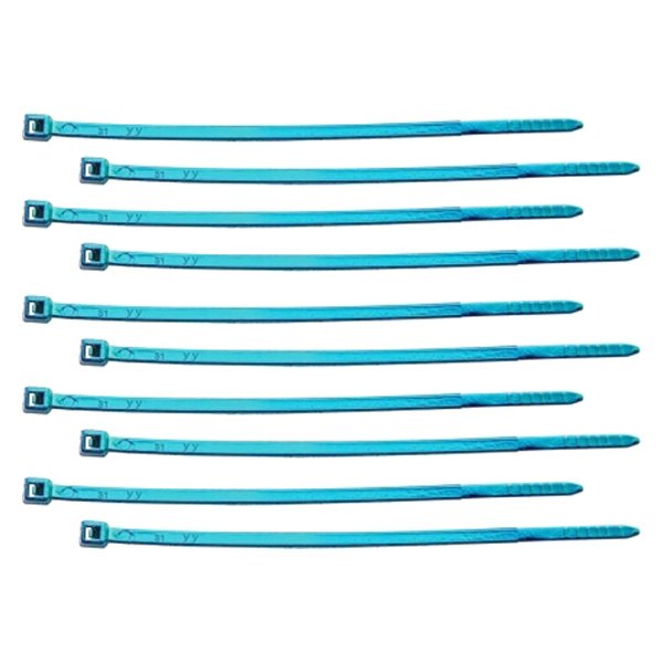 United Pacific® - 4" Nylon Blue Cable Ties