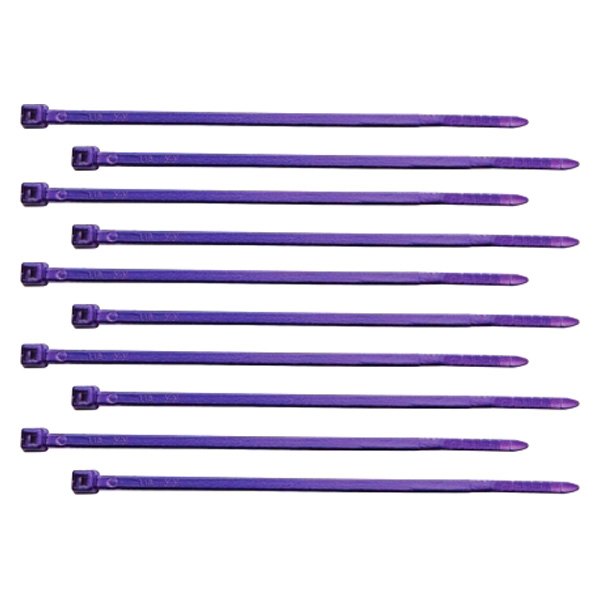 United Pacific® - 4" Nylon Purple Cable Ties