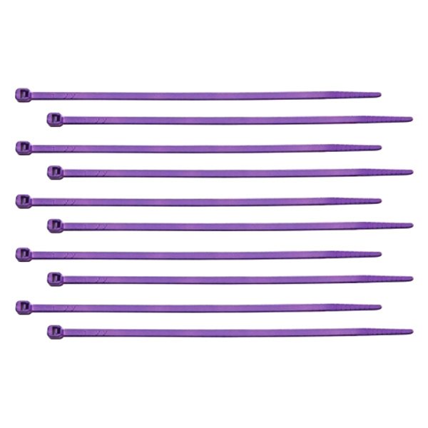 United Pacific® - 6" Nylon Purple Cable Ties