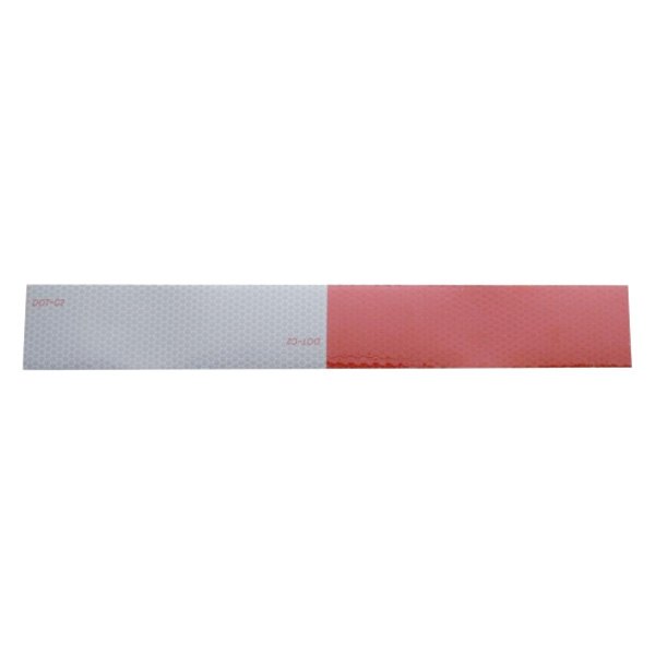United Pacific® - 150' x 2" Red/Silver Reflexite Conspicuity Reflective Strip