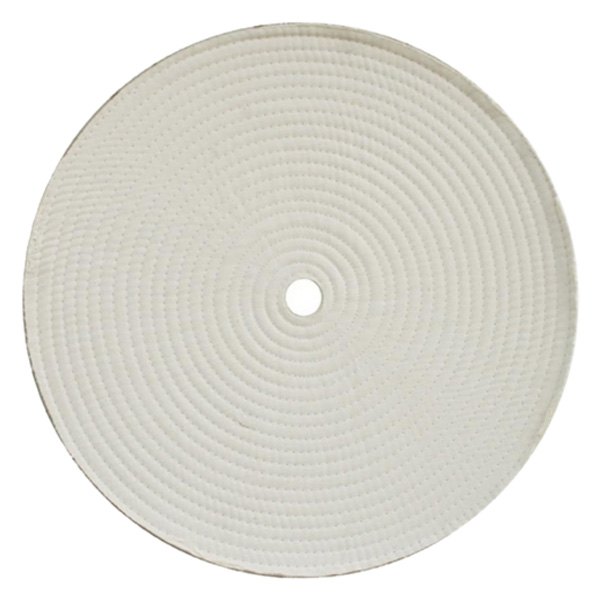 United Pacific® - 12" White 30-Ply Assorted Muslin Buffing Wheel
