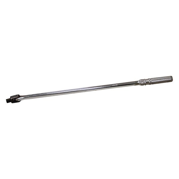 V8 Tools® - 1/2" Drive 24" Length Flexible Head Flex-Head Wrench Handle Flat Metal Grip Breaker Bar with Strong Alloy Head