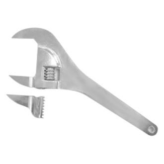 V8 Tools® - 9/16" to 2-1/16" x 9" OAL Replaceable Jaws Plain Handle Adjustable Wrench
