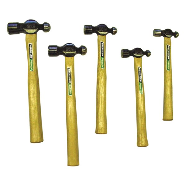 Vaughan® - 5-piece Hickory Handle Ball-Peen Hammer Set