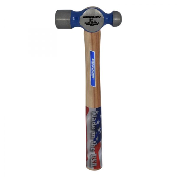 Vaughan® - Commercial™ 32 oz. Hickory Handle Ball-Peen Hammer