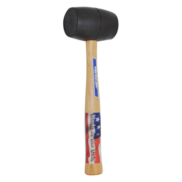 Vaughan® - 20 oz. Solid Rubber Hickory Handle Mallet