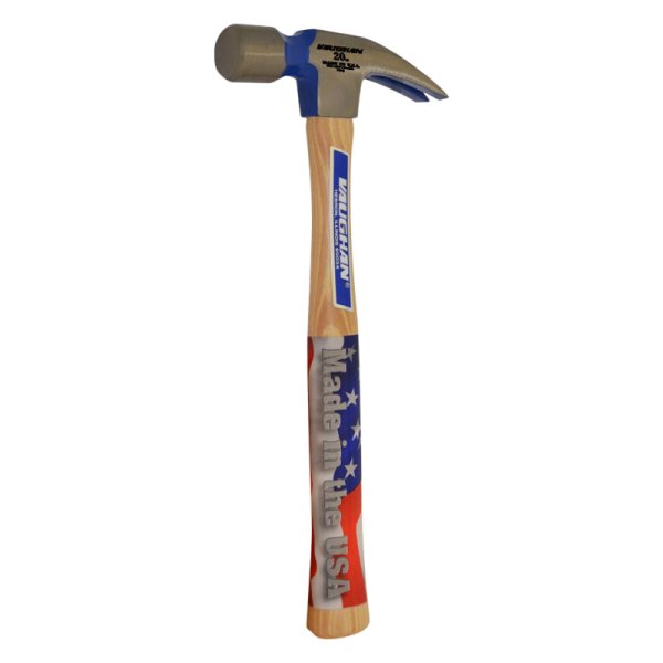 Vaughan® - 20 oz. Wood Handle Smooth Face Straight Claw Hammer