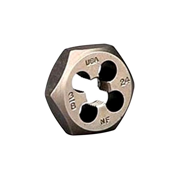 Vermont American® - 3/8"-24 UNF SAE HCS Right-Hand Hexagonal Die