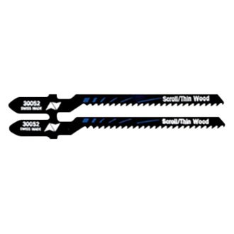 4 blades 2 each Vermont American 30016 U Shank 3-1/8-Inch 10TPI Jigsaw Blade 