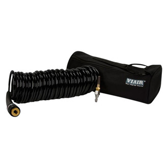 Viair® - 1/4" x 30' Braided Black Polyurethane Air Hose