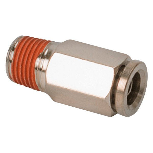Viair® - 1/8" (M) NPT x 1/4" OD Straight Airline DOT Approved Push-to-Connect Tube Reducer, 10 Pieces