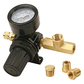 Viair® - 1/4" (F) NPT x 1/4" (F) NPT 16 CFM Air Regulator Kit with Mounting Bracket and 0-220 psi Gauge