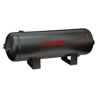 Viair® - 2 gal Horizontal Black Air Tank