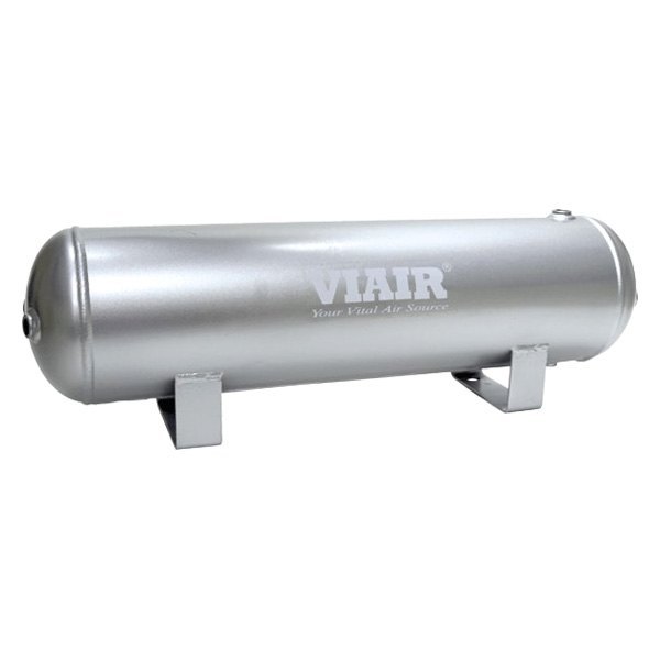 Viair® - 2.5 gal Horizontal Silver Air Tank