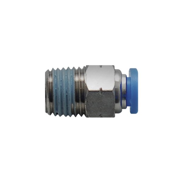 Vibrant Performance® - 1/16" (M) NPT x 1/4" OD Straight Stainless Steel Push-to-Connect Tube Reducer