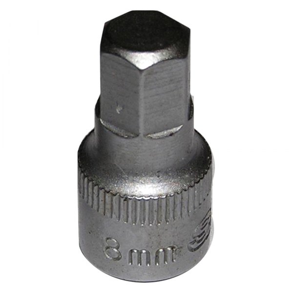 VIM Tools® SHM408 1/4" Drive 8mm Metric Satin Hex Bit Socket