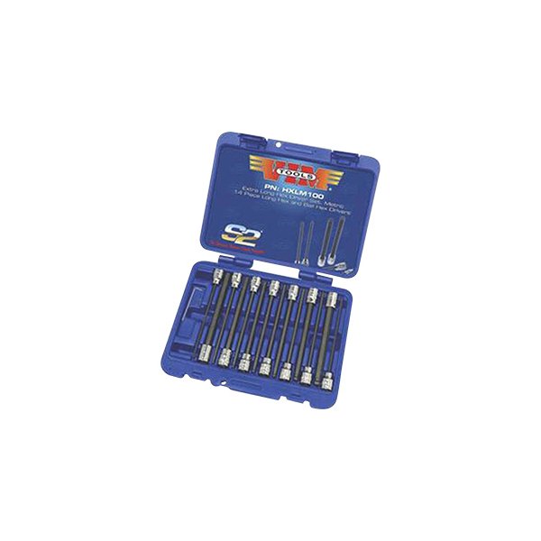 VIM Tools® - 3/8" Drive 4 mm Metric Extended-Reach Hex Bit Socket