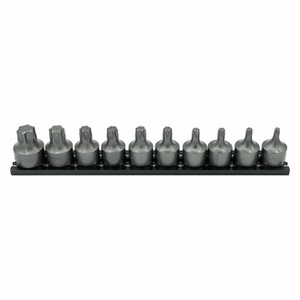 VIM Tools® - 3/8" Drive Torx Impact Bit Socket Set (10 Pieces)