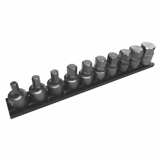 VIM Tools® - 3/8" Drive SAE Torx Impact Bit Socket Set (10 Pieces)