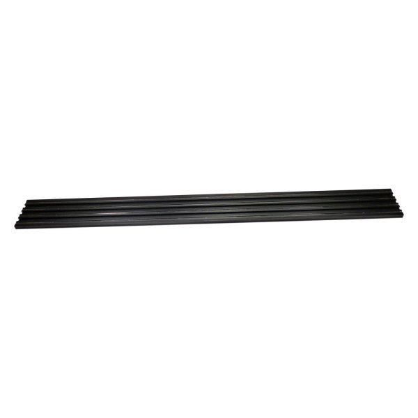 VIM Tools® - Magrail TL 12" Black Double Wide 4-Row Magnetic Socket Rail