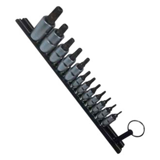 VIM Tools® - Mixed Drive Size 5-Point Torx Plus Bit Socket Set 12 Pieces